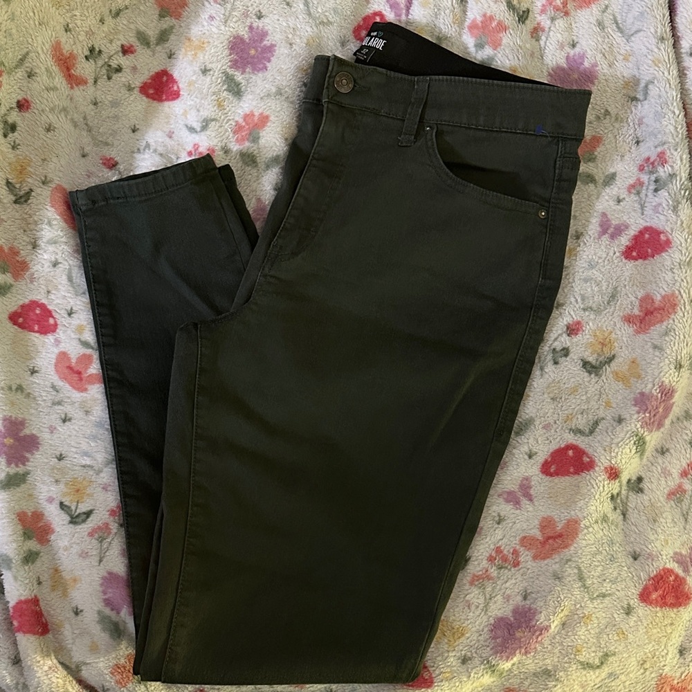 Men’s Olive Green Jeans